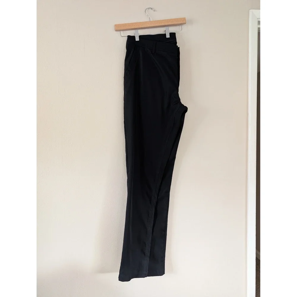 Walter Sky Mens 40 Black Chinos Pants Straight Leg WS-B01 Wicking Golf Tech Work